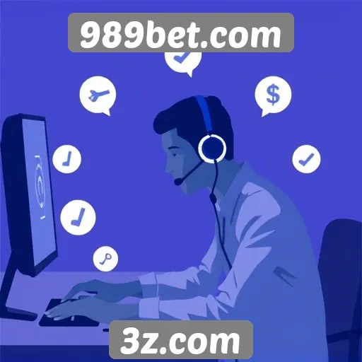 Como funciona o suporte ao cliente em 989bet.com